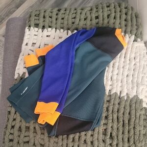 The North Face Kids Matching Set in Blue, Orange, and Black